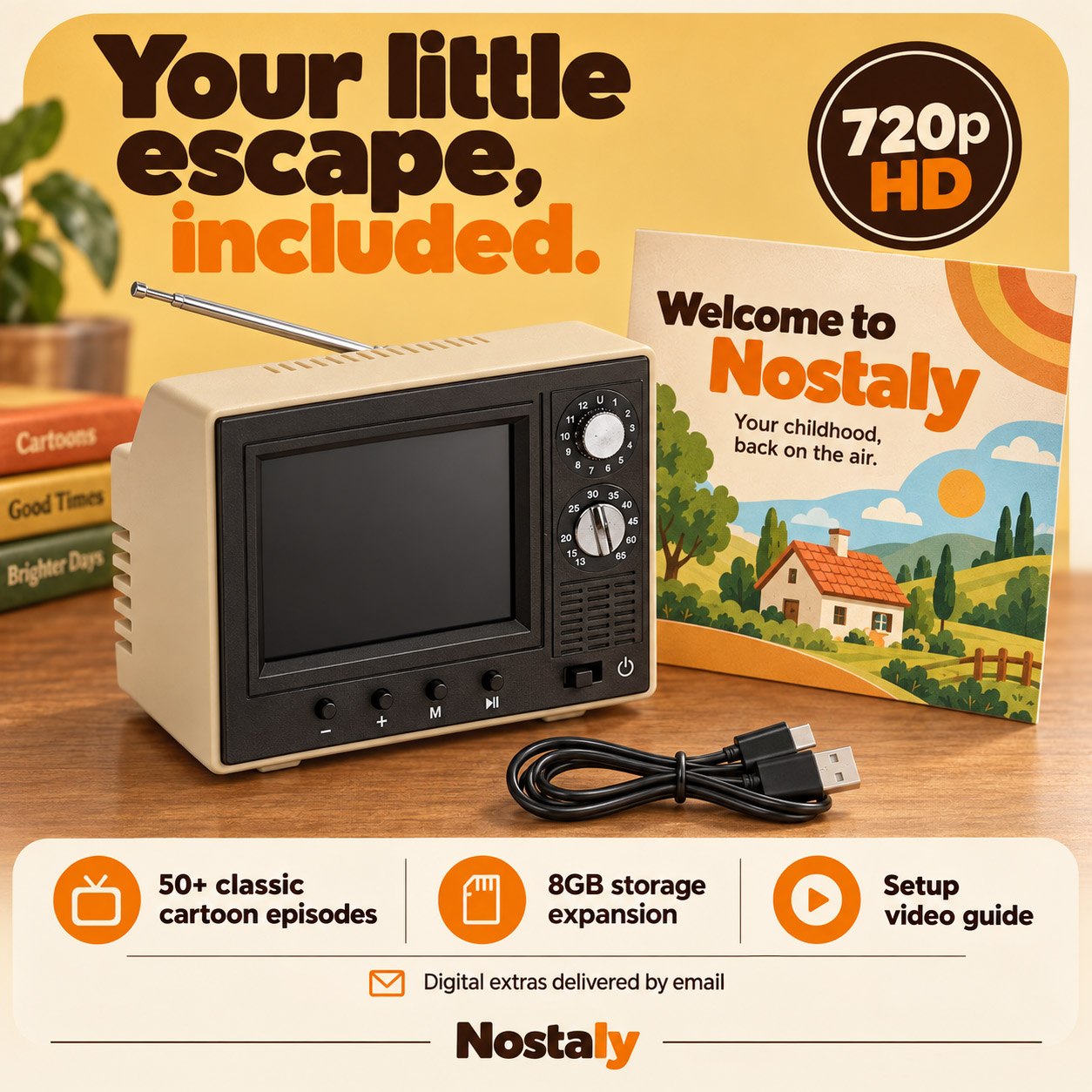 Retro Mini TV